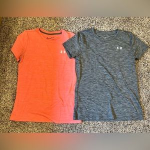 Women’s Under Armour shirts. 2 for $15